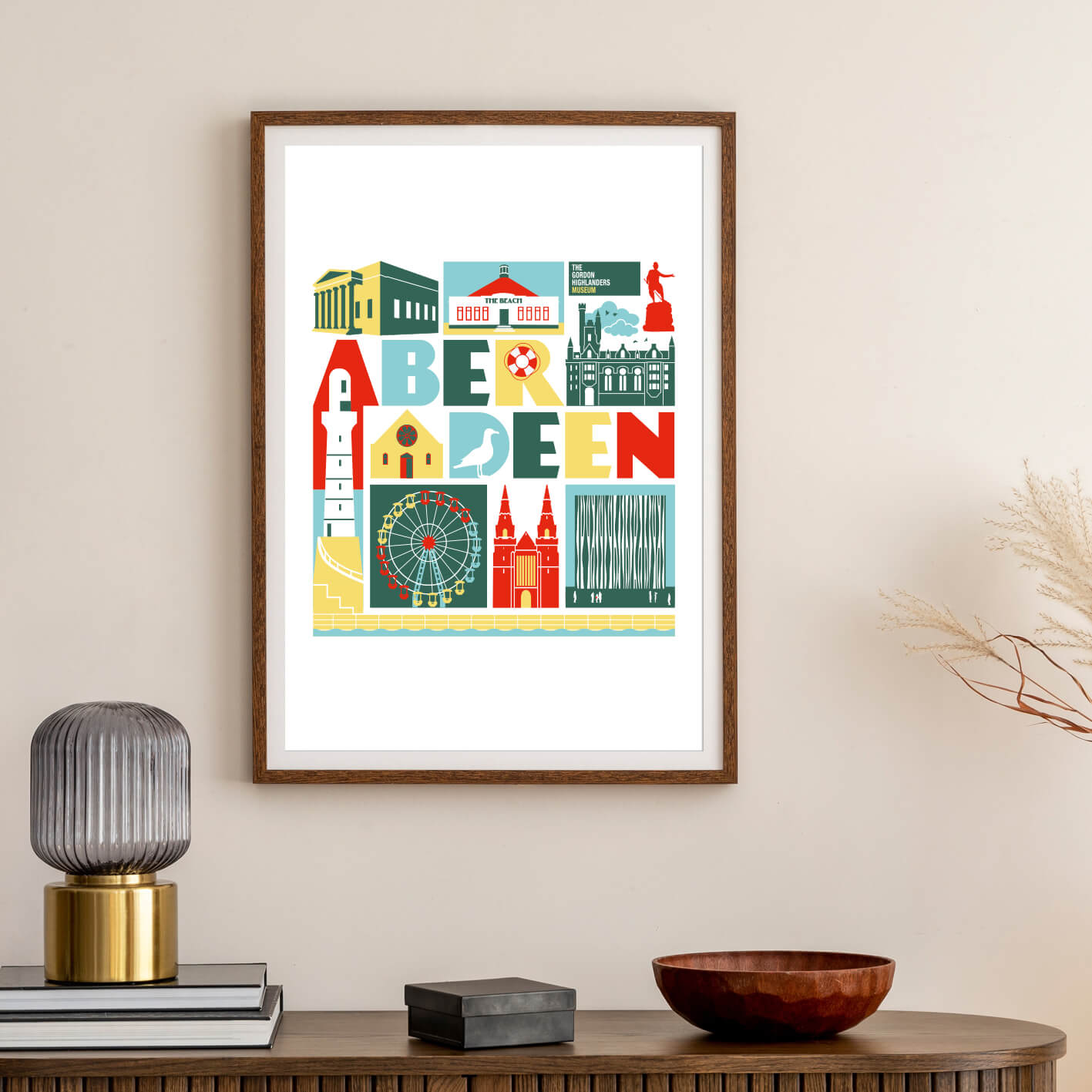 Aberdeen, Scotland Print