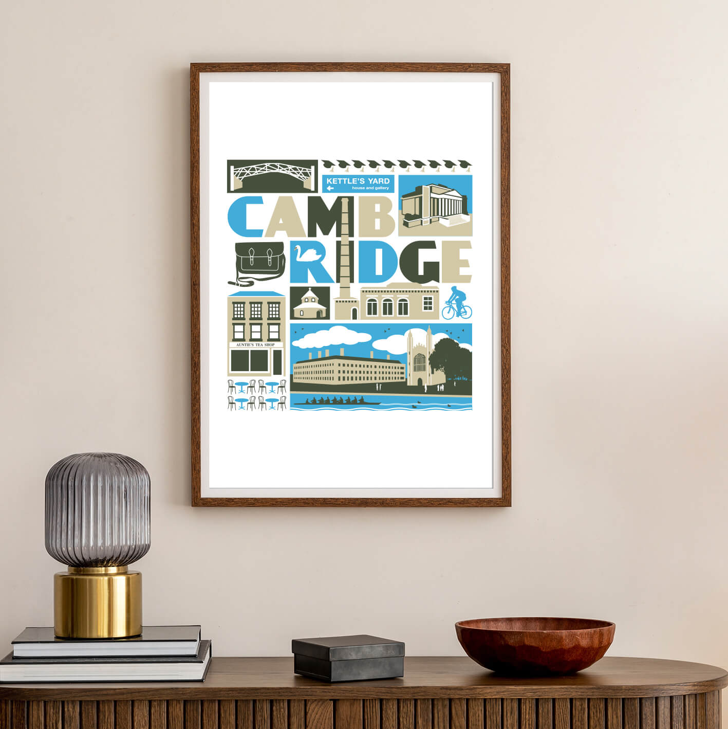 Cambridge City Print