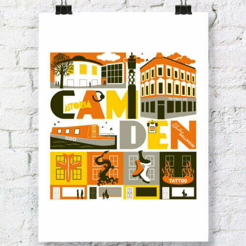 Camden London Print