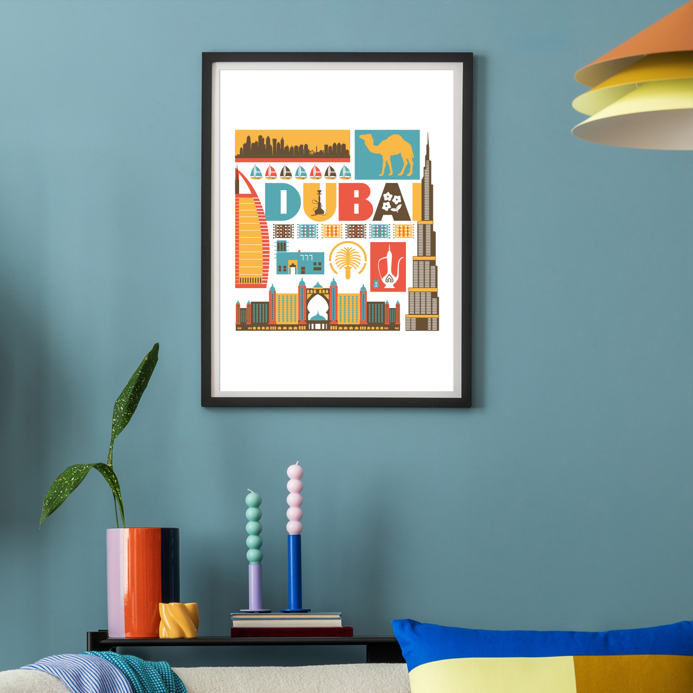 Dubai City, UAE Print