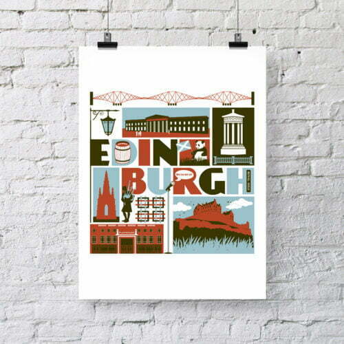 Edinburgh City Print