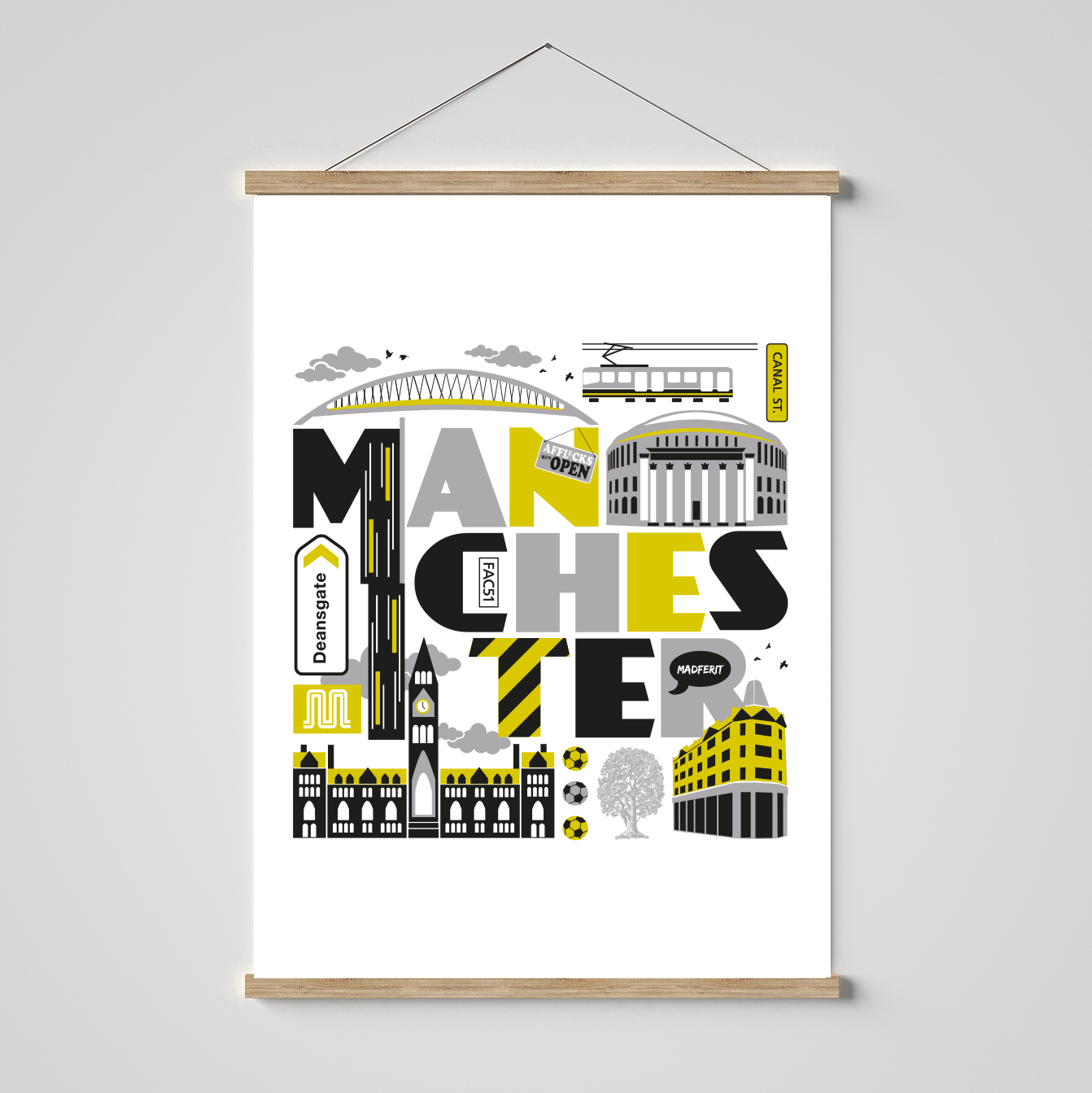 Manchester City Print - Image 2