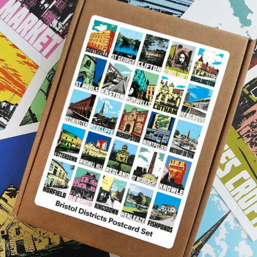 Bristol Districts postcard set