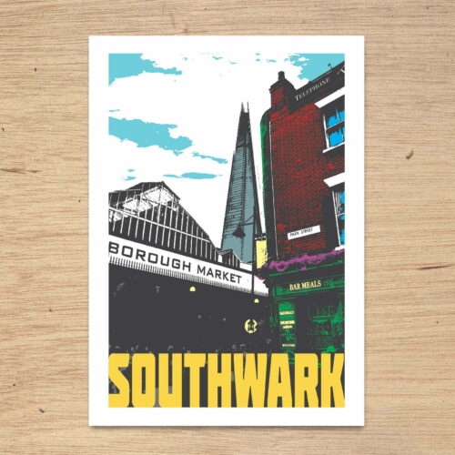 Southwark, London print