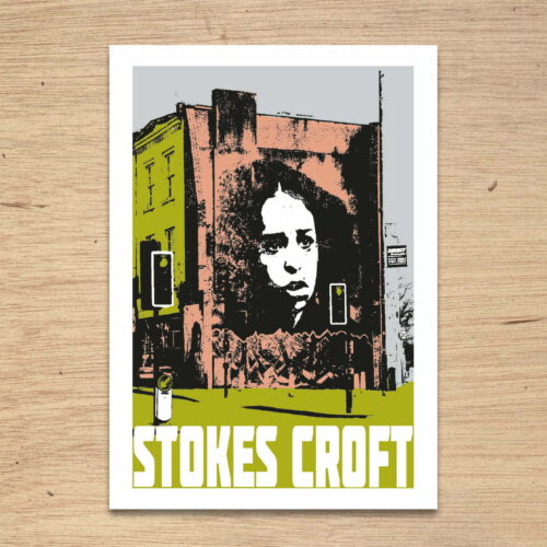 Stokes croft, Bristol - urban print
