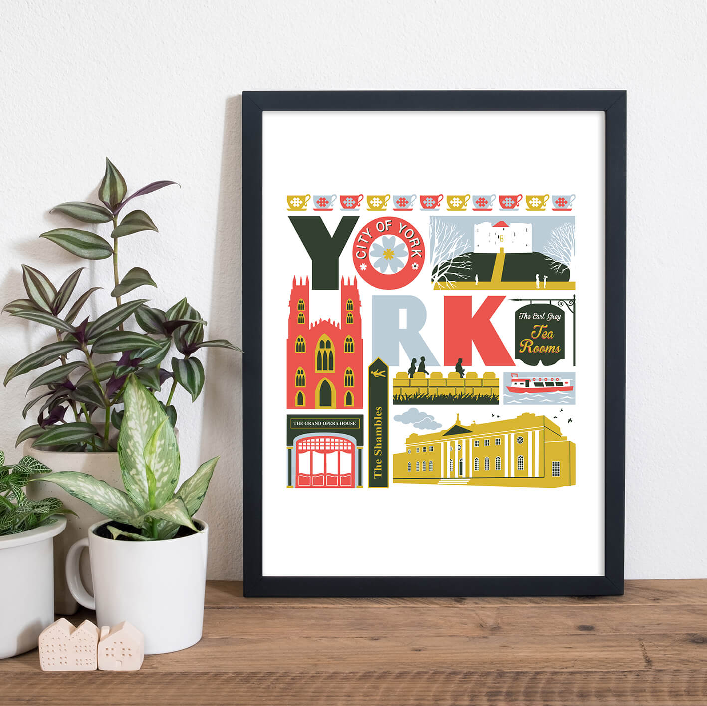York, England print