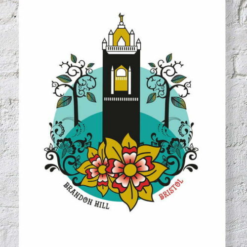 Bristol Brandon Hill print