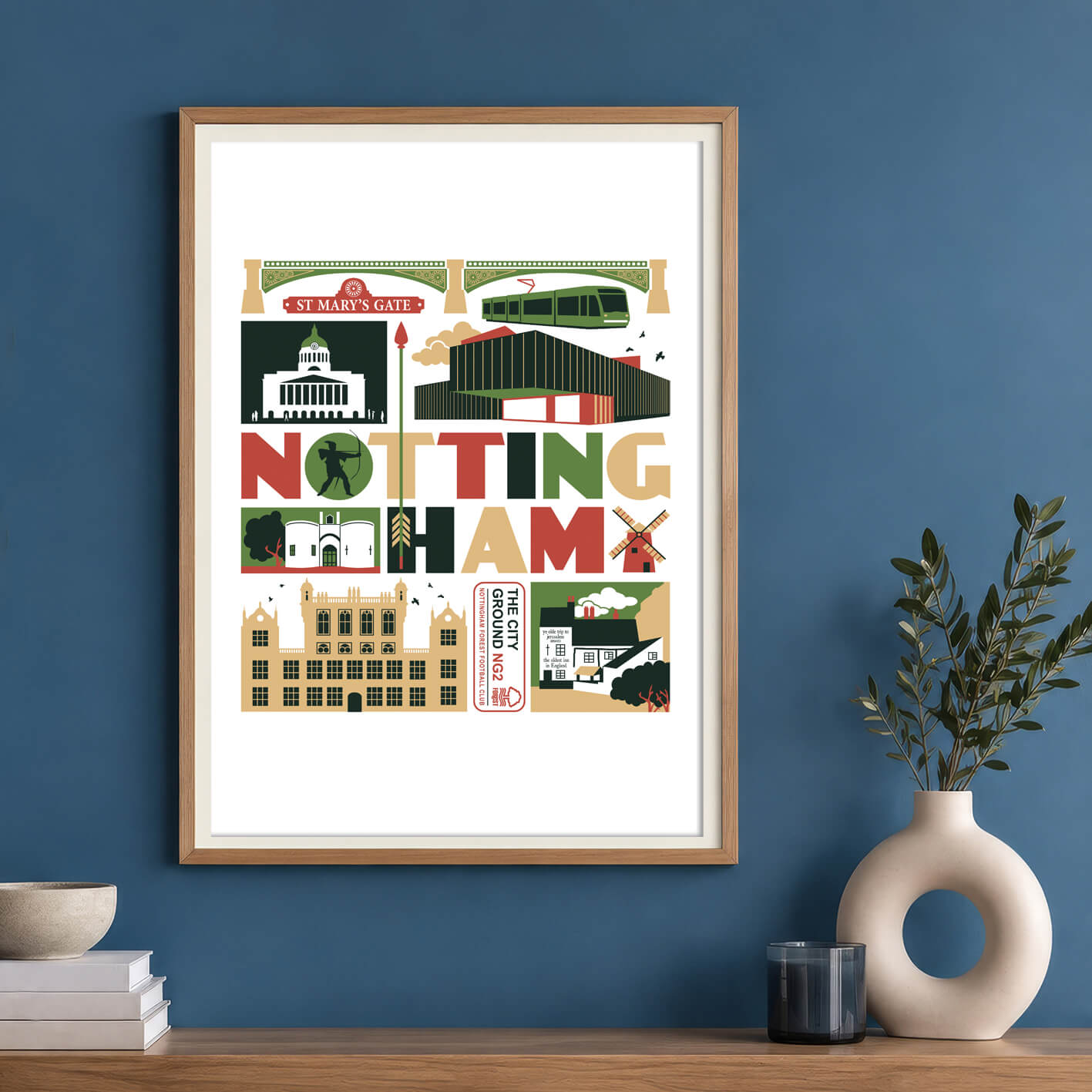 Nottingham print