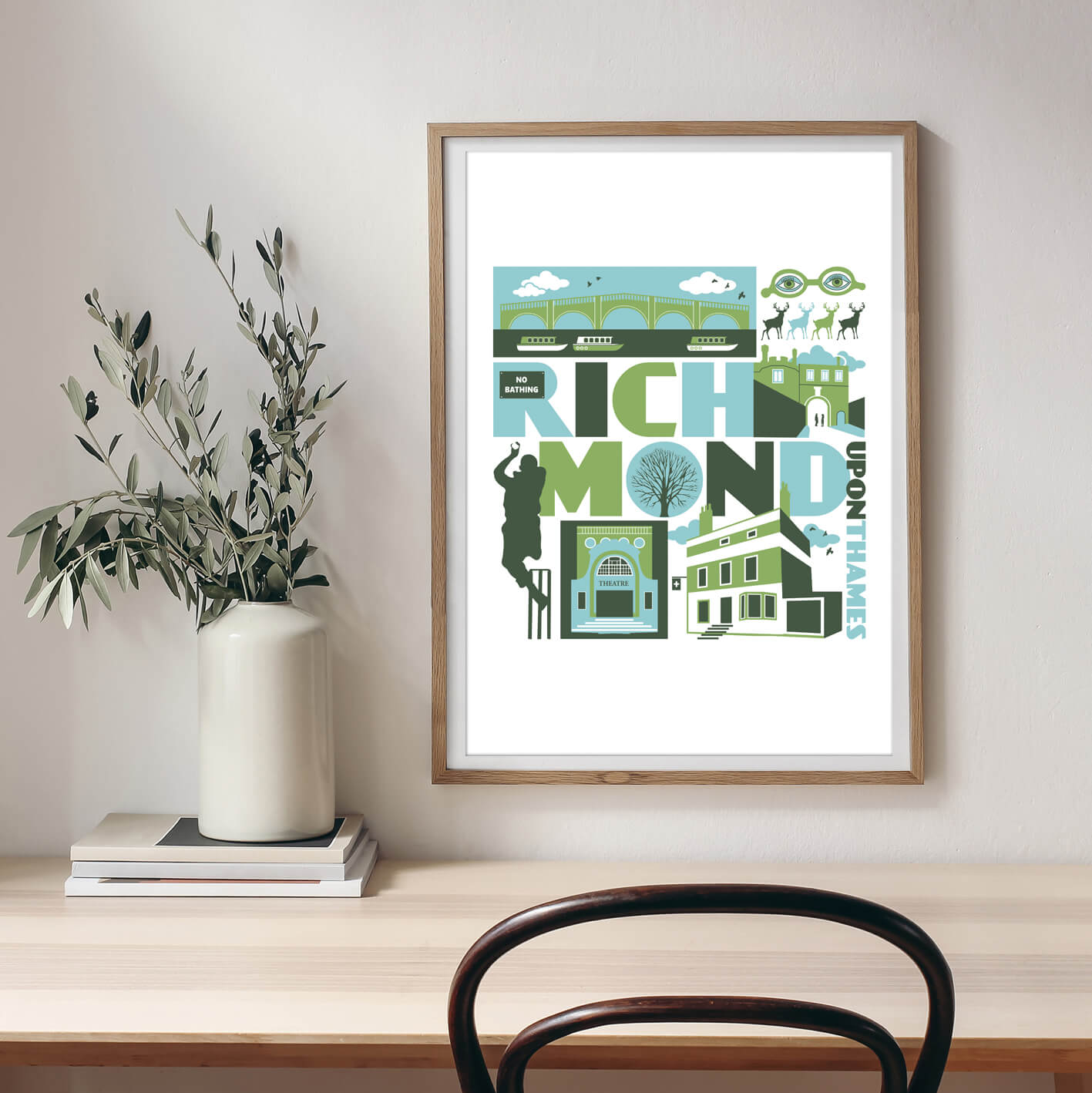 Richmond Upon Thames London Print