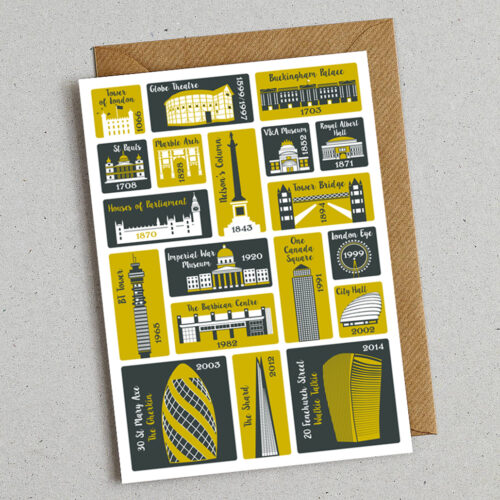 London greetings card