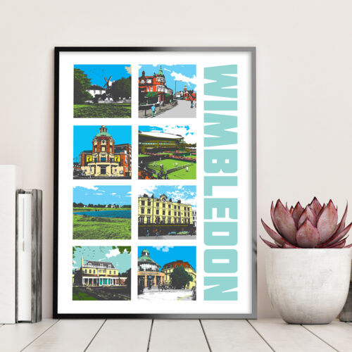 Wimbledon London print