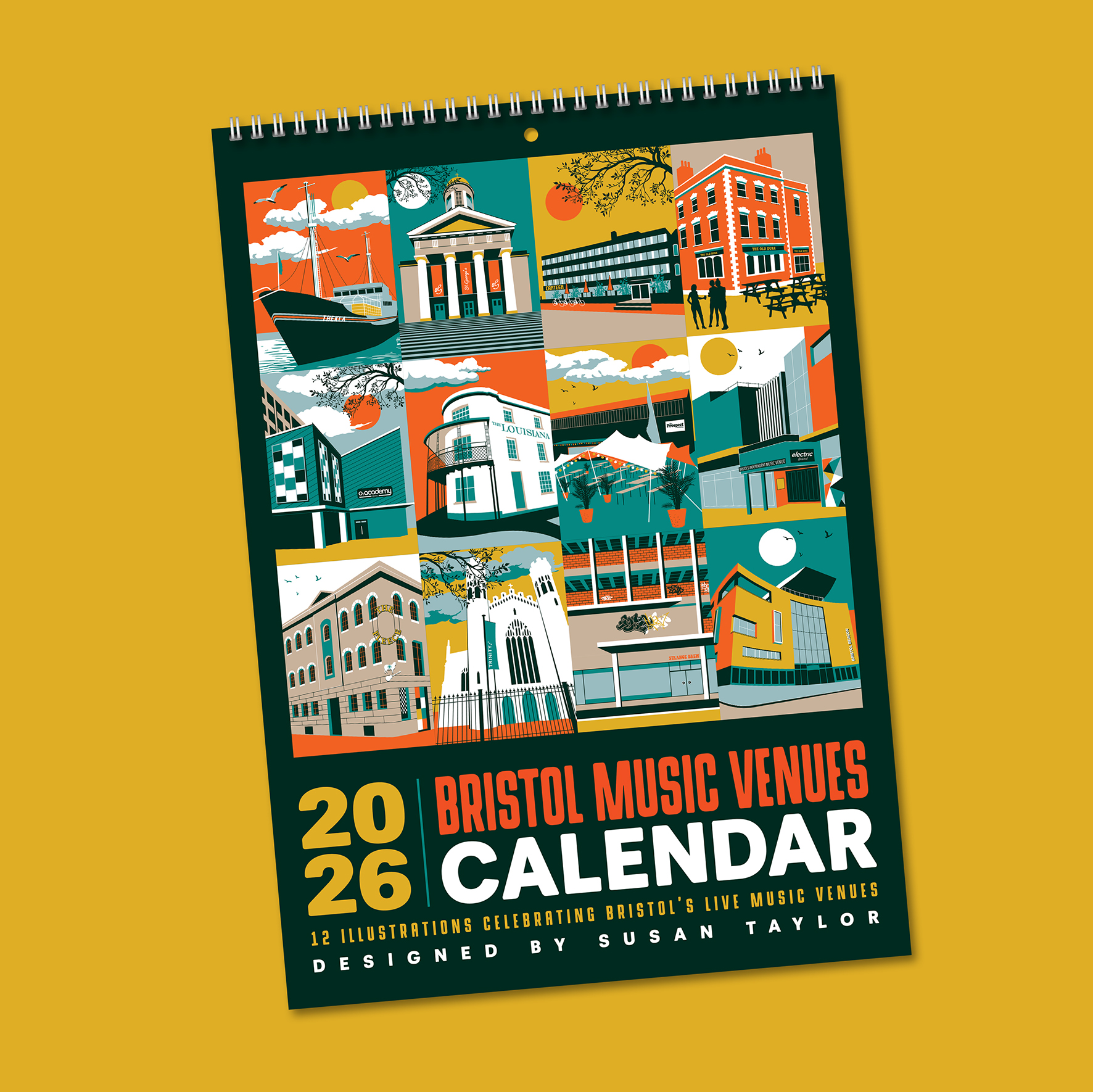 Bristol Music Venues 2026 Calendar