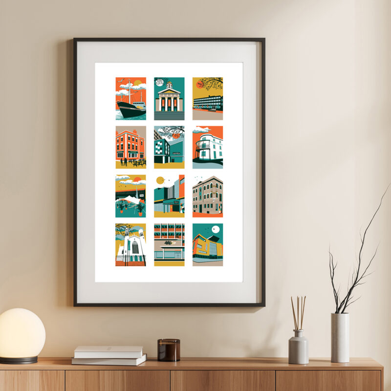 Bristol Music venues print
