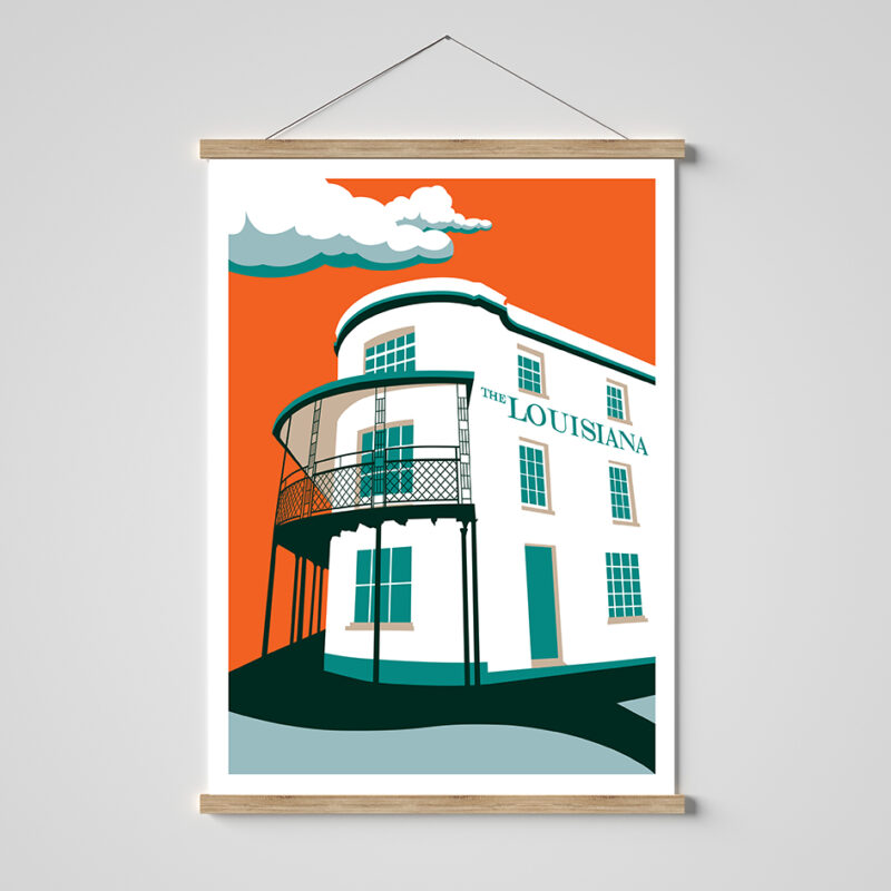 Bristol Music venues - Louisiana print