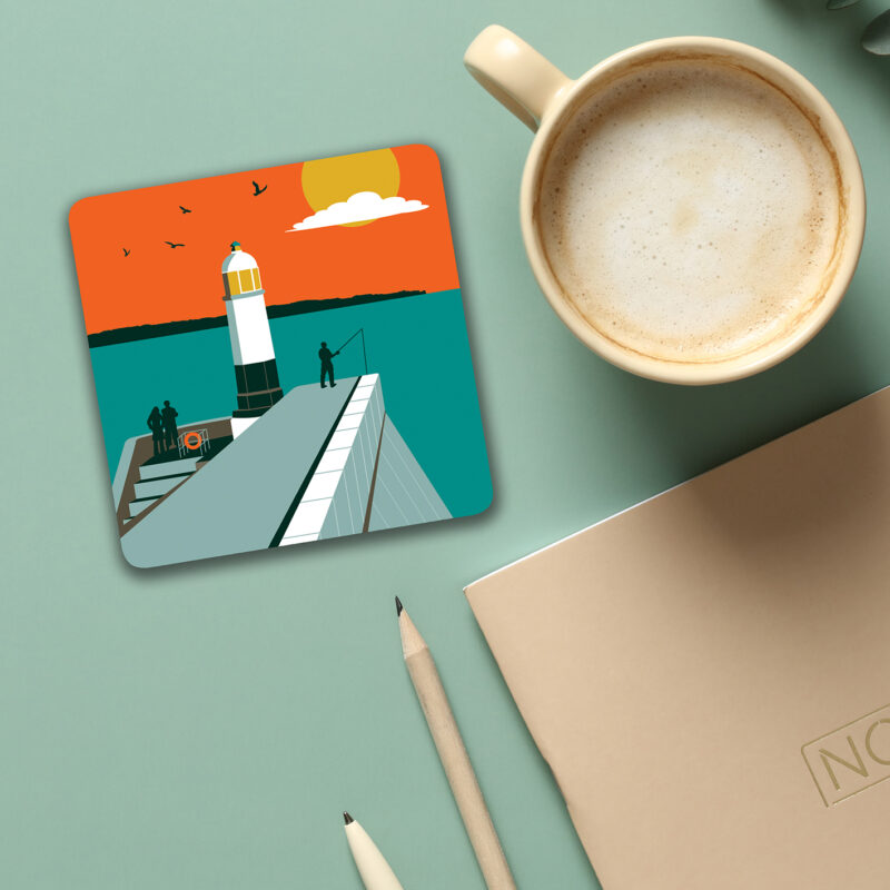Porthcawl lighthouse, South Wales coaster