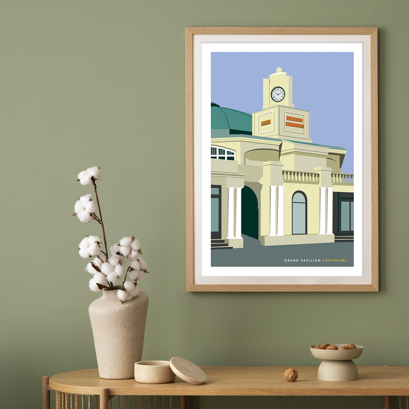 Porthcawl Grand Pavilion, South Wales print - Image 2