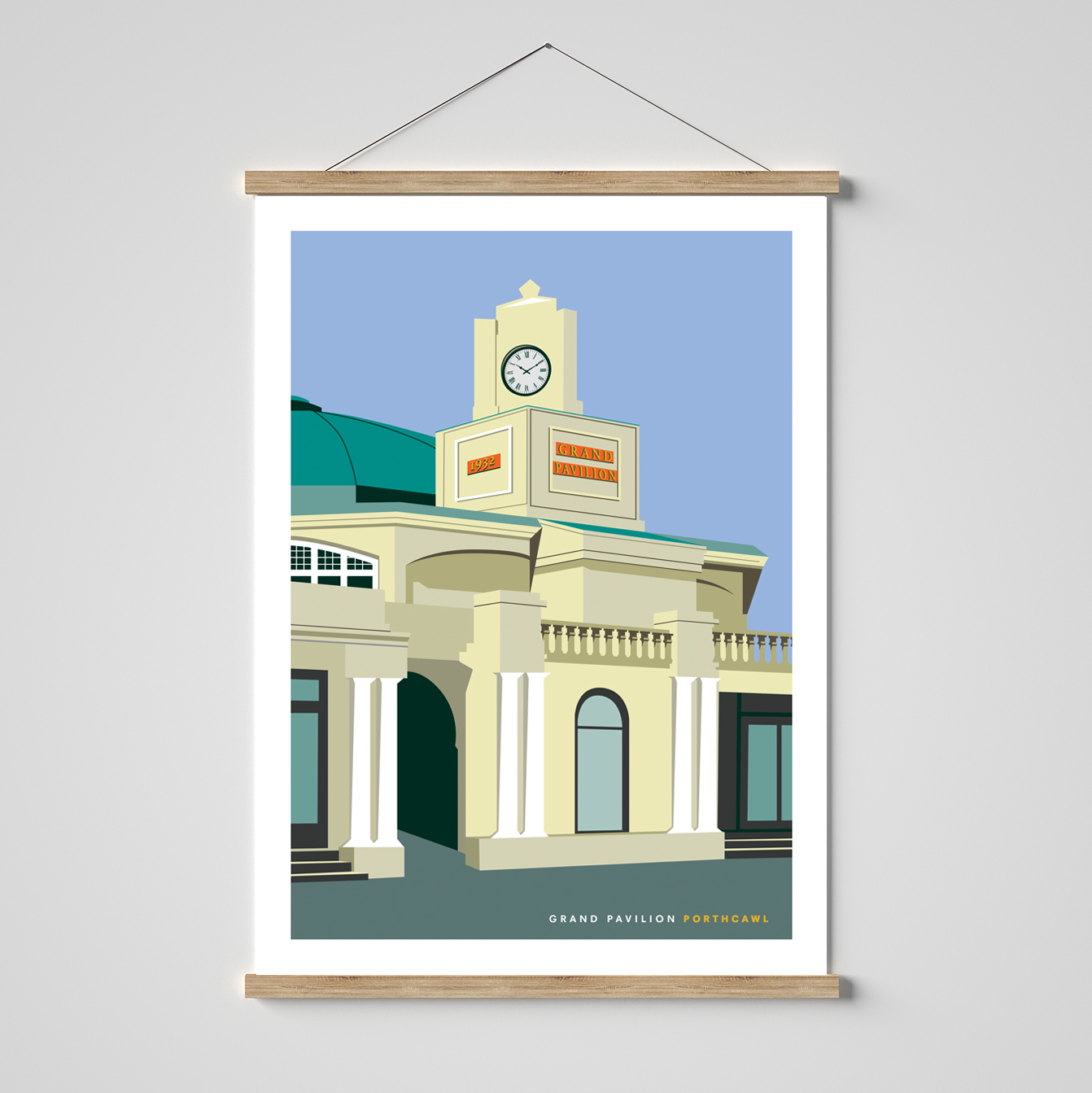 Porthcawl Grand Pavilion, South Wales print