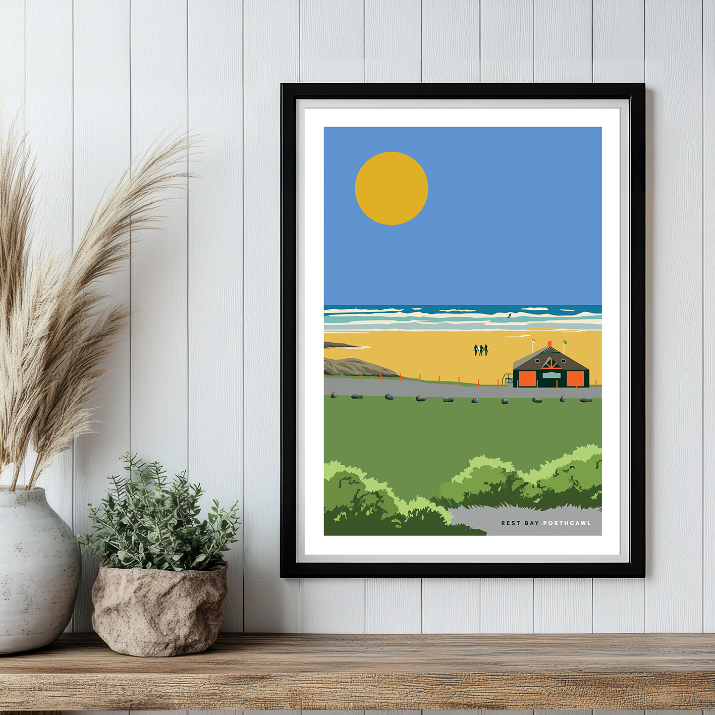 Rest Bay, Porthcawl, South Wales print - Image 2