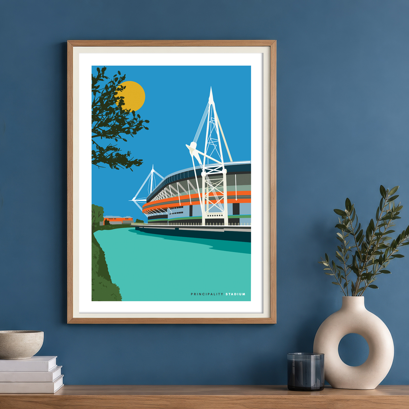 Principality Stadium, Cardiff, South Wales print - Image 2